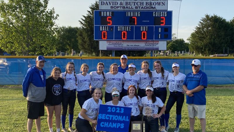 Softball Sectional Champs!